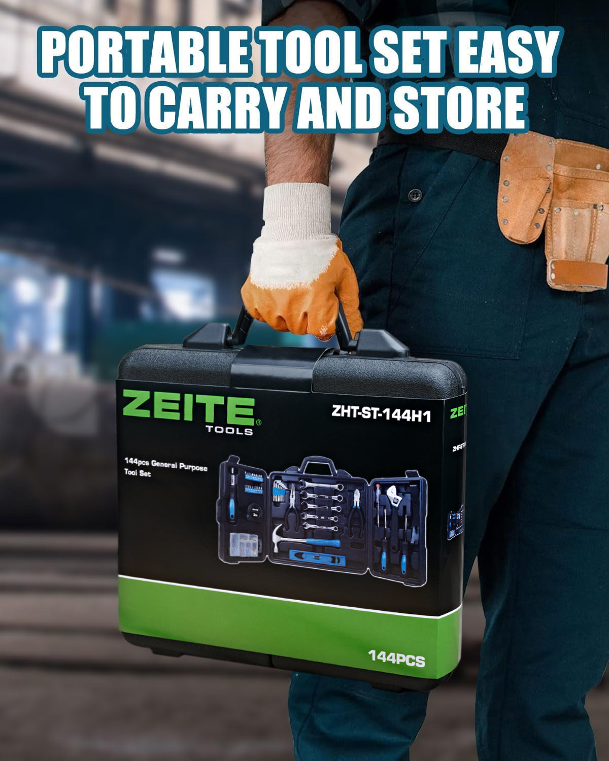 144 Piece Hand Tool Set