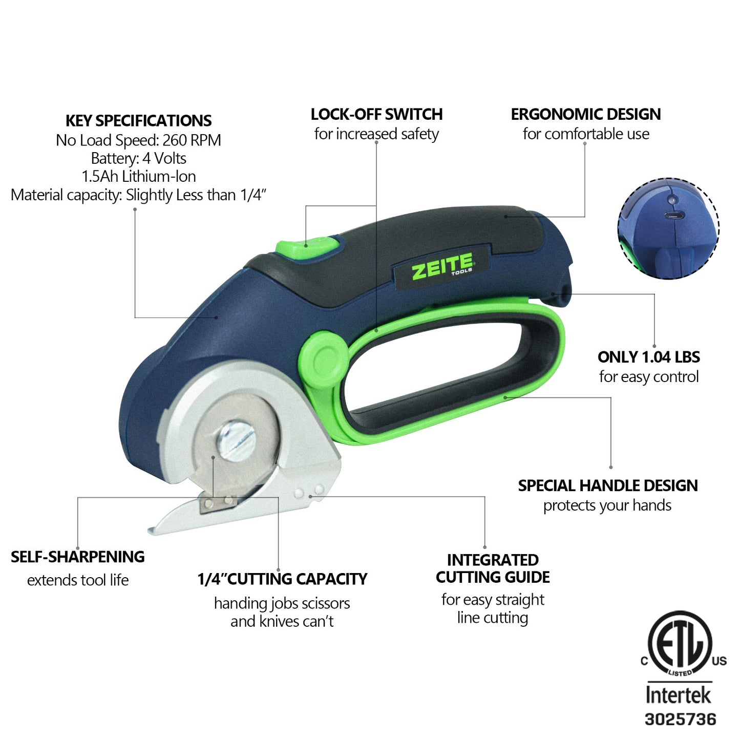 Electric Scissors - D handle