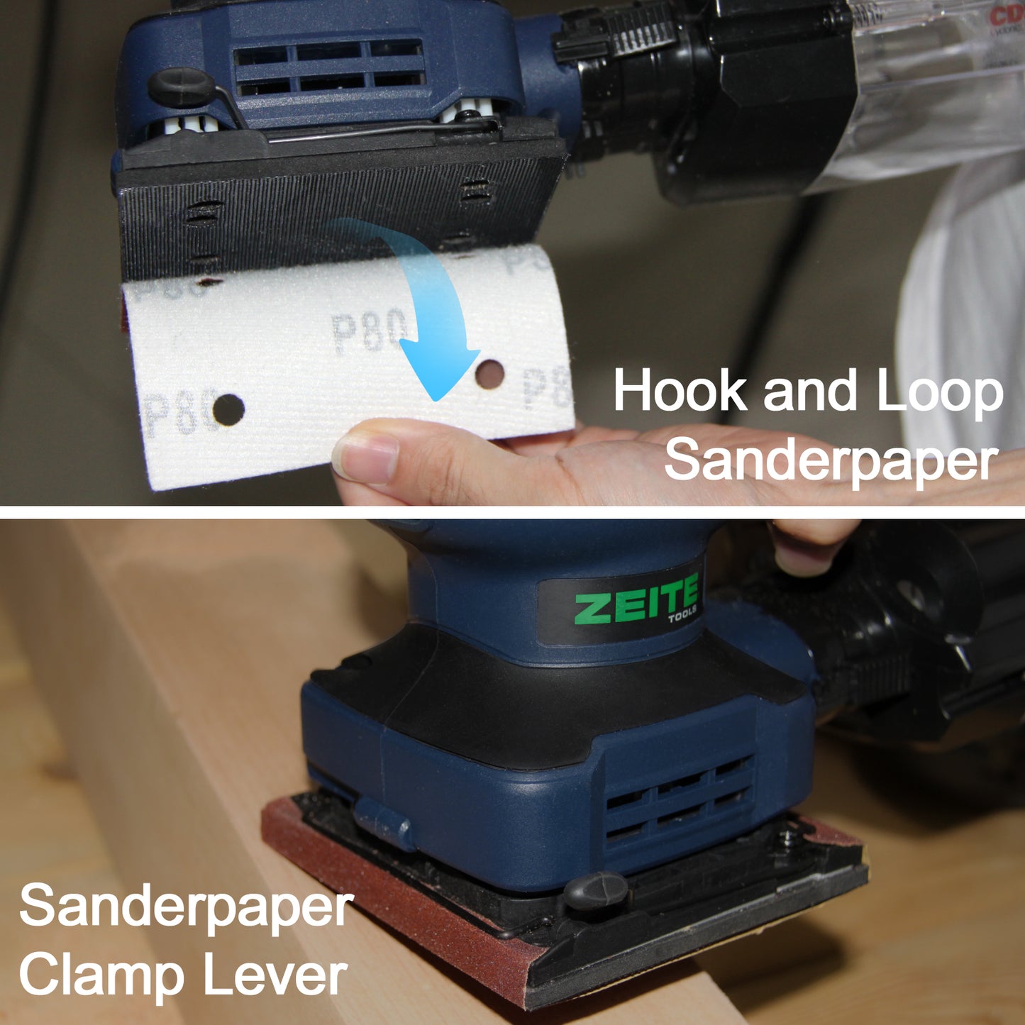 2.4 Amp 1/4 Sheet Sander