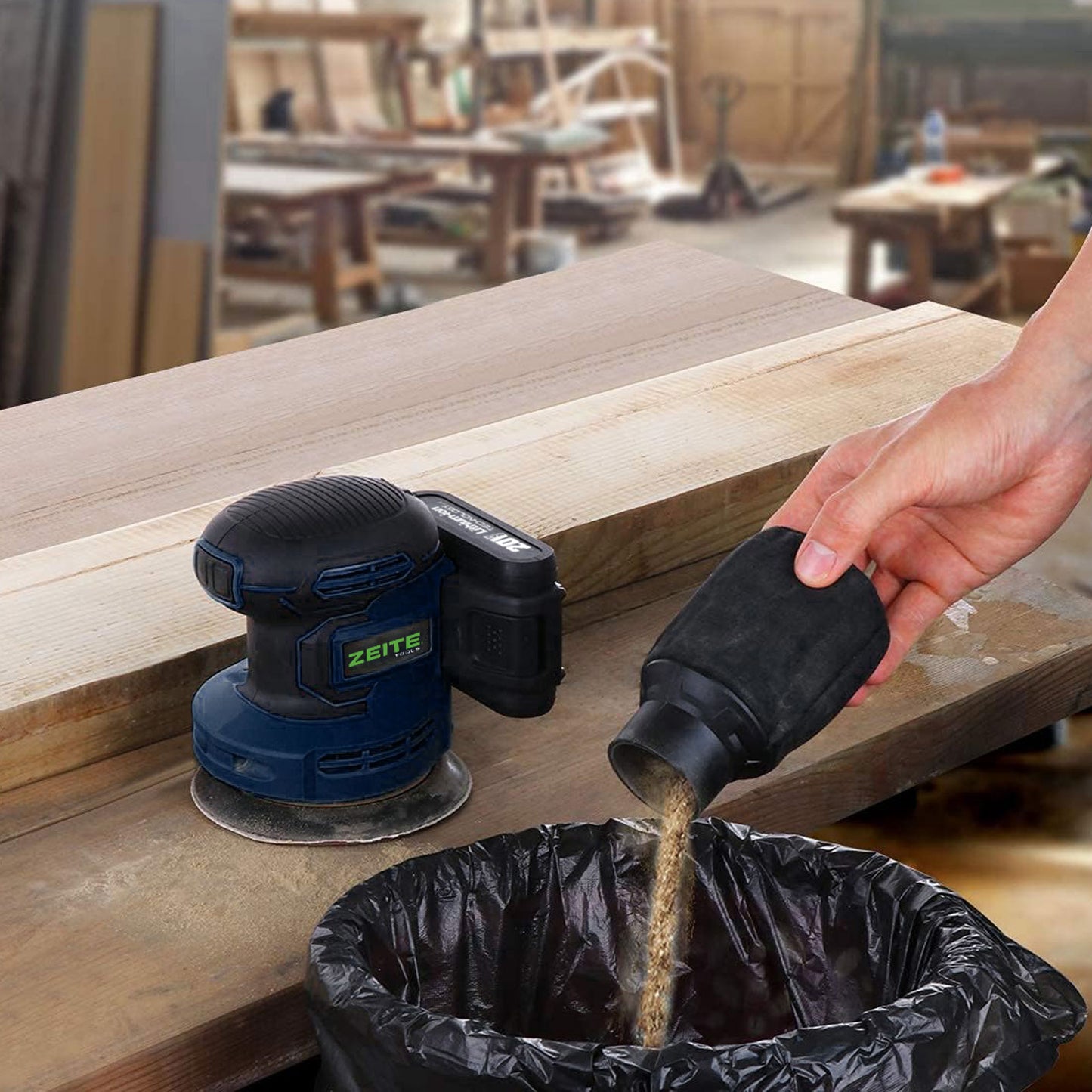 20V 125mm Rotary Sander