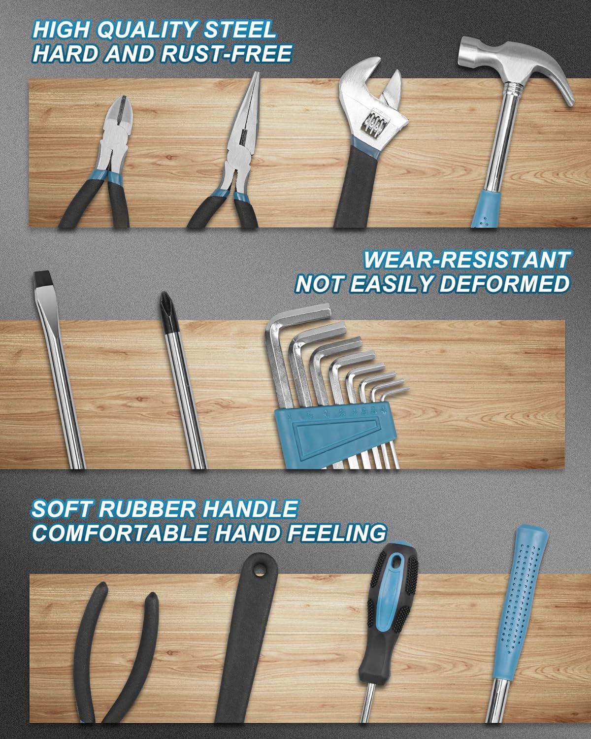 144 Piece Hand Tool Set