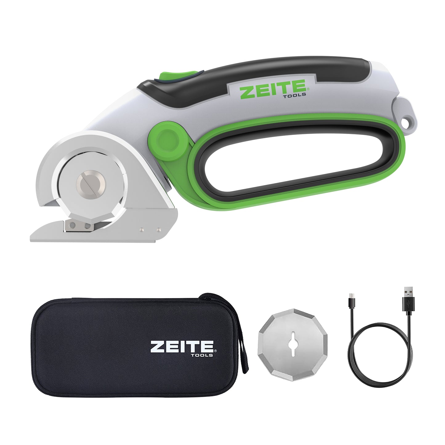 Cordless Cardboard Cutter - D handle - gray