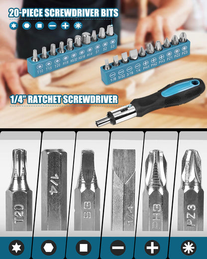 144 Piece Hand Tool Set
