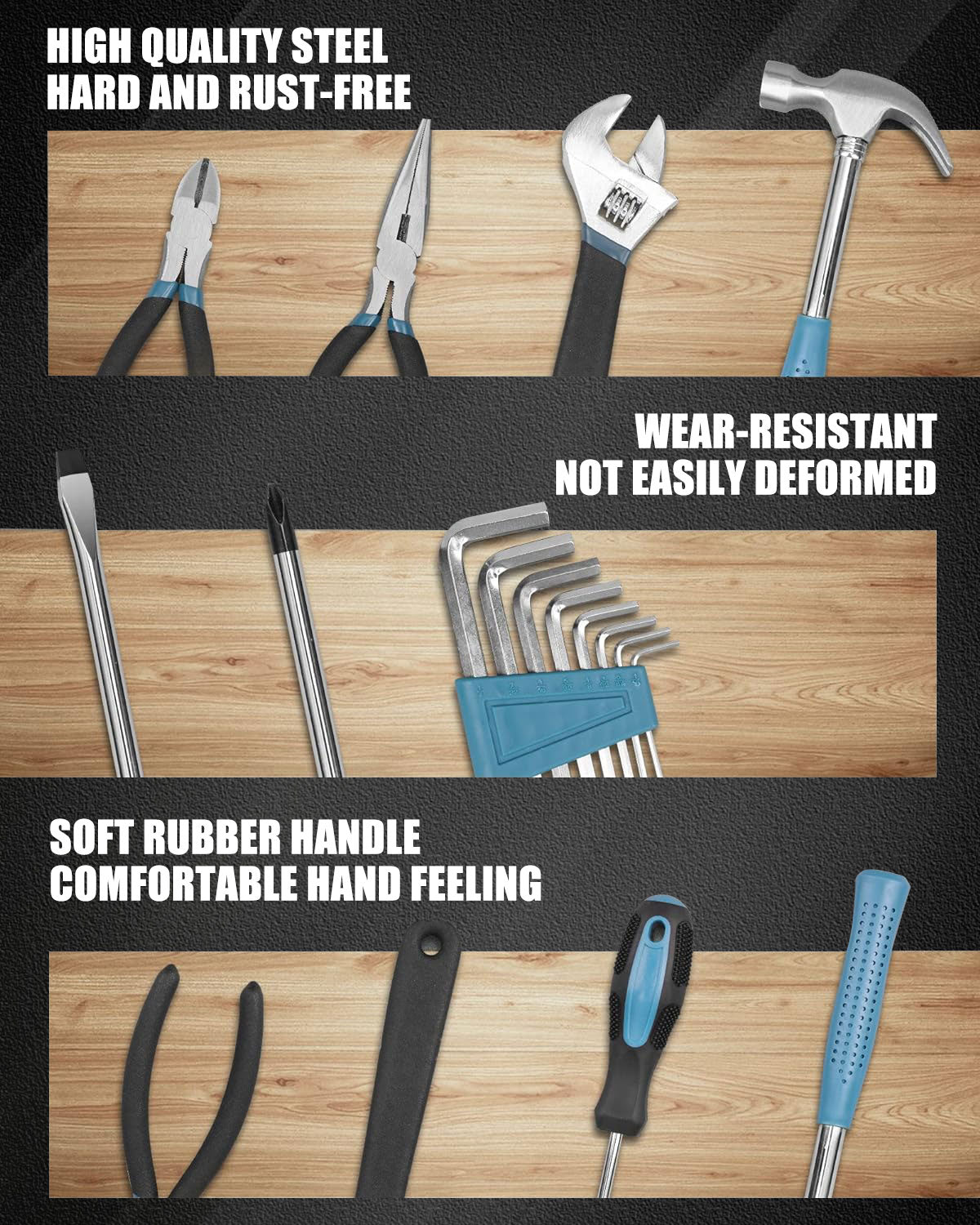 144 Piece Hand Tool Set