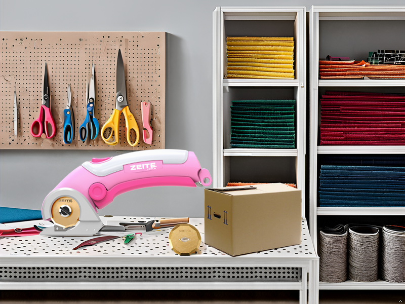 Cordless Cardboard Cutter - L handle - pink