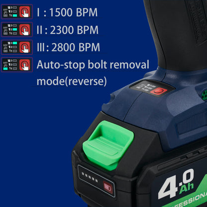 18V 850Nm Brushless Impact Wrench