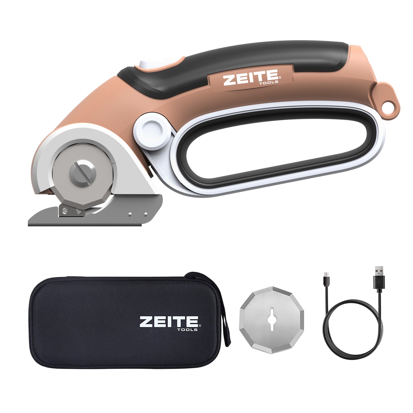 Cordless Cardboard Cutter - D handle - Mocha Mousse